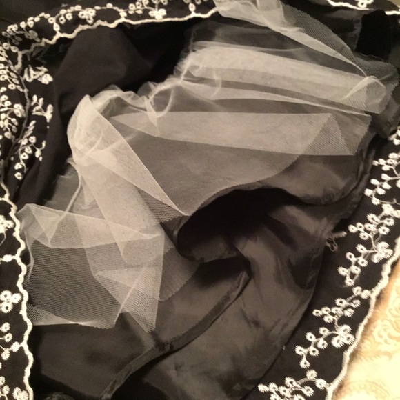 Backless Halter V-neck Midi Dress Size 10 Black - Picture 7 of 7